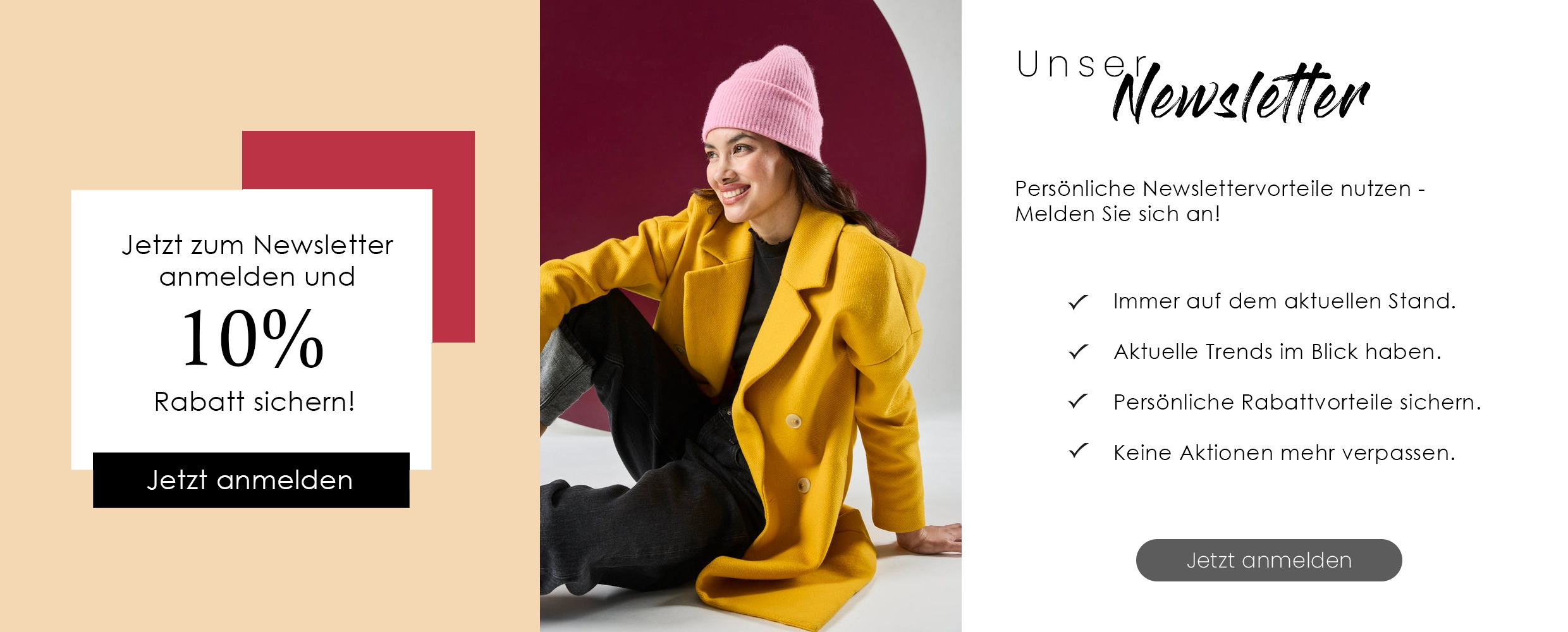 Anmeldung zum Newsletter