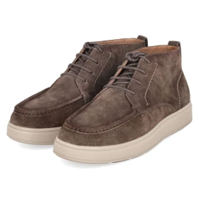 Schnürboots - taupe