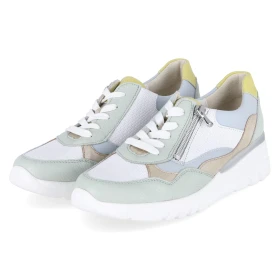 Low Sneaker CARLA - MENTA WEISS SKY LIME