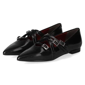 Spangenballerinas - Black
