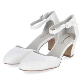 Riemchenpumps - WHITE GLAM Riemchenpumps - WHITE GLAM