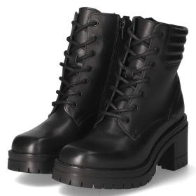 Schnürstiefeletten - black