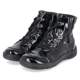 Schnürboots - schwarz