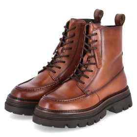 Schnürboots - cognac