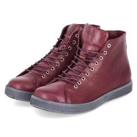 Schnürbooties - wicked red