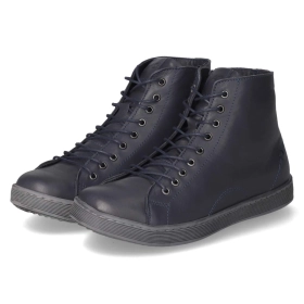 Schnürstiefeletten - d.blau