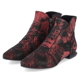 Ankle Boots - Weinrot