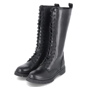 Schnürstiefel - black