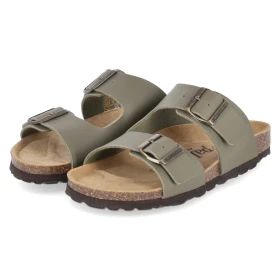 Pantoletten KORMOS - khaki