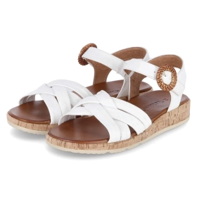 Sandalen - WHITE LEATHER