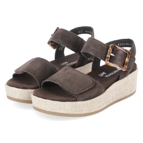 Plateau-Sandalen - havanna