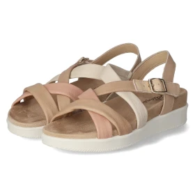 Sandalen - TAUPE/PIN