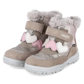 Winterstiefeletten HUSKY - beige/rosa
