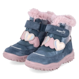 Winterstiefeletten HUSKY - blau/rosa Winterstiefeletten HUSKY - blau/rosa