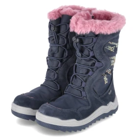 Winterstiefel FROSTY - blue/pink