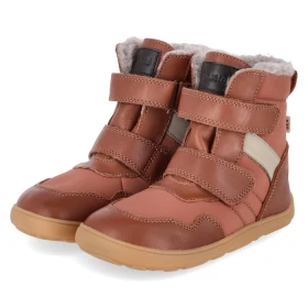 Winterboots BAREFOOT TIMO TEX - brown