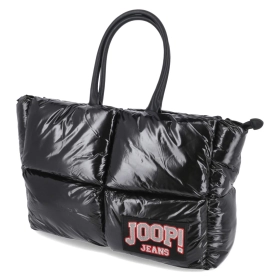 Shopper VARSITY MAY - black