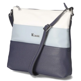 Umhängetasche - Marine/Helllblau