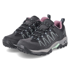 Outdoorschuhe MOUNT PINOS LOW - anthrazit/türrkis/lila