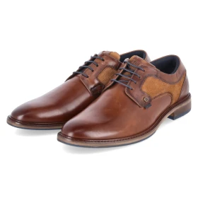 Halbschuhe - cognac