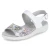 Sandalen FLOWER-SAMT/SOFT-N. - weiss