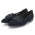 Ballerinas - king blu camoscio nero