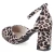 Riemchenpumps - leopard