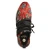 Low Sneaker - Velvet Black / Red Flower