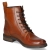 Schnürstiefeletten - cognac