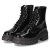 Schnürstiefeletten - BLACK PATENT
