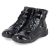 Schnürboots - schwarz