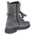 Schnürstiefeletten - DARK-GREY