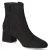 Ankle Boots - Black micro/ stones