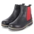 Chelsea Boots - schwarz/rot