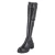 Overkneestiefel - black