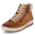 Winterstiefeletten - braun kombi