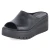 Plateau-Pantoletten - black