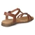 T-Steg-Sandalen FABRICIA 01 - cognac