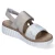 Sandalen - beige-gold/perle