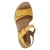 Keilsandaletten - golden