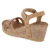 Keilsandaletten JULIA B74 - cuero/bark