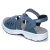 Sandalen - royal/jeans-weiss