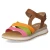 Sandalen - pink/gree/oran/cam