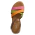 Sandalen - pink/gree/oran/cam