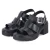 Sandaletten - BLACK LEATHER