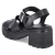 Sandaletten - BLACK LEATHER