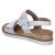 Sandalen - bianco/mus(Kork/cr)