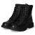 Schnürboots - schwarz