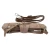 Schultertasche MARINA SUEDE - taupe