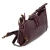 Schultertasche MARINA PATENT - wine